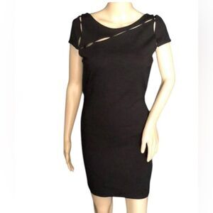 Linq Black cutout Dress Size XS NWT